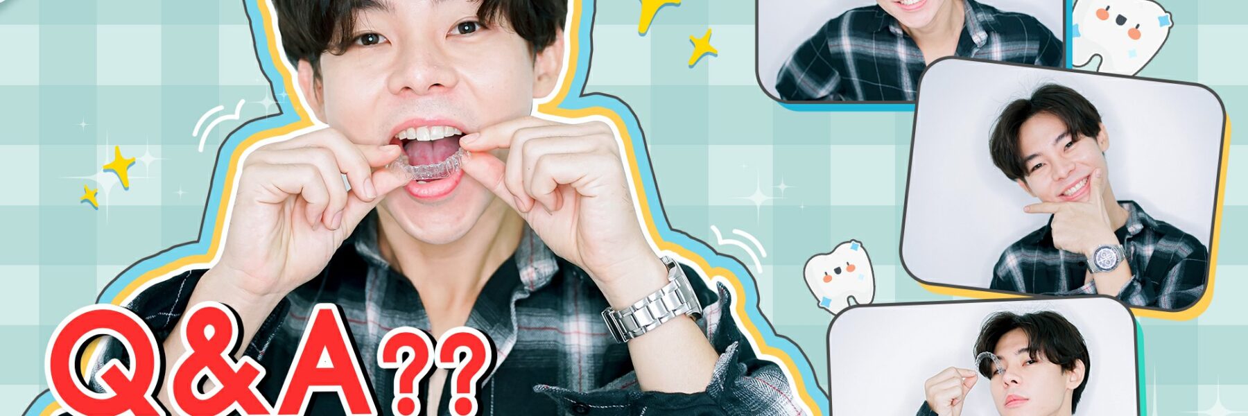 ถาม ตอบจัดฟันใส