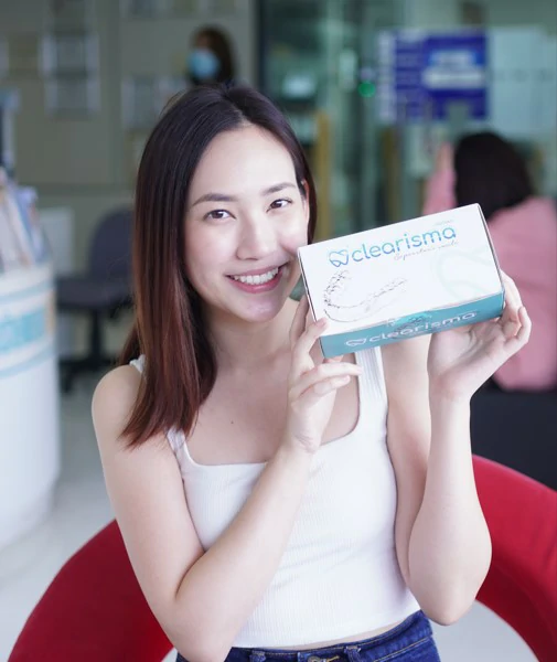 รีวิวจัดฟันแบบใส-ฟันเรียงสวยแล้ว
