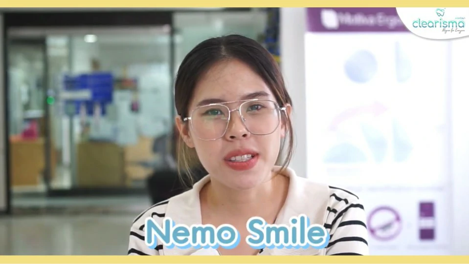 รีวิวจัดฟันแบบใส-เทคนิคนีโมสไมล์